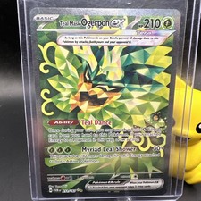 Teal Mask Ogerpon ex Full Art 211/167 Twilight Masquerade-2 on eBay