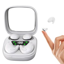 Flat Sleep Mini Invisible Small Tiny Earbuds Wireless Bluetooth Ear Buds for ...