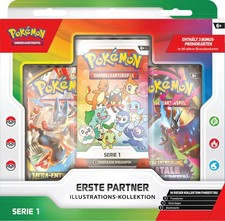 Pokémon Erste Partner Illustrations-Kollektion DE NEU/OVP
