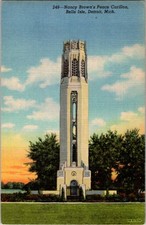 Detroit Michigan MI : TOWER SCENE s/21 BF8872