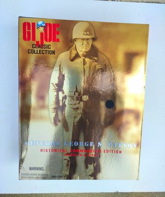 vintage G.I. Joe Collection General George S. Patton Boxed w/ Accessories