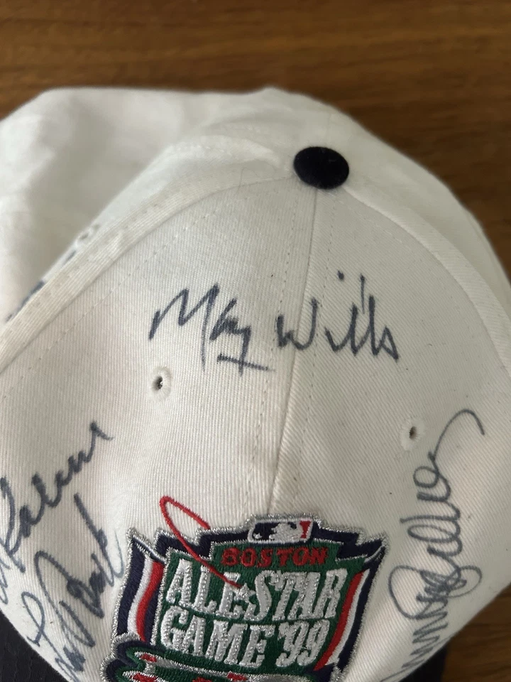 Al Kaline, Lou Brock & Others Signed 1999 All Star Game Hat Boston Snapback - Image 3 of 4