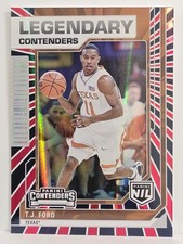 2025 Panini NIL Texas Longhorns #40 T.J. Ford Red White and Blue