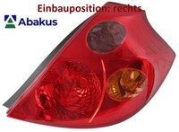 Abakus 223-1928R-UE Heckleuchte Rechts RüCklicht Hecklicht RüCkleuchte