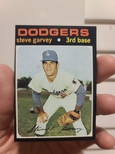 1971 Topps Baseball #341 Steve Garvey Rookie Card. rookie card picture