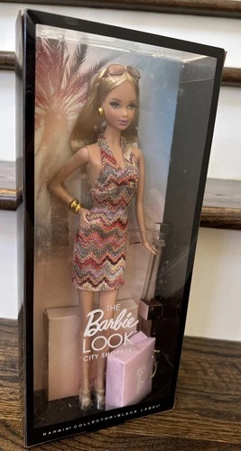 Barbie The Look City Shopper Collector Black Label Doll NIB 2012