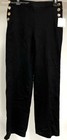 Anne Klein Women's Pants Black Button Detail High Rise Wide Leg Size S NWT — photo 1