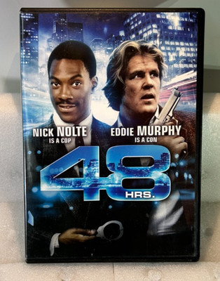 48 Hrs (DVD, Nick Nolte, Eddie Murphy) With Case Tested