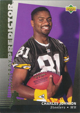 PREDICTOR Charles Johnson INSERT-RC EAGLES STEELERS Colorado Buffaloes CU-BUFFS