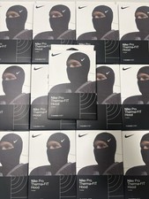 Nike Pro Therma-FIT Hood Thermal Fleece Balaclava Black Football Winter Sports