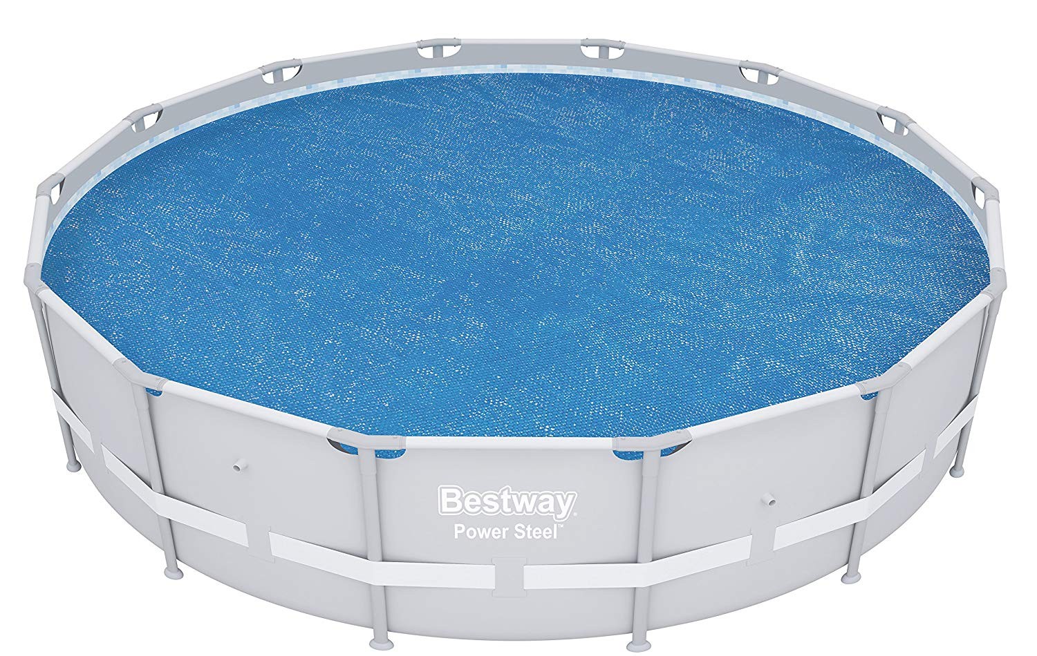 Cubierta Flotante Solar Para Piscinas Marco Diámetro 427CM Bestway 58252
