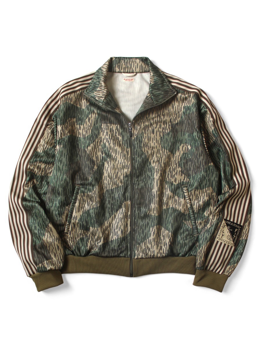 KAPITAL Smooth jersey rain camouflage track jacket K2510LC131 Made KAPITAL Smooth jersey rain camouflage track jacket K2510LC131 Made