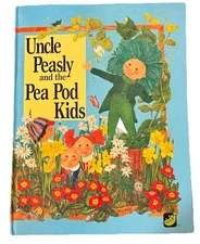 Vintage Pop Up Book Michael Stoy .. Uncle Peasley and The Pea Pod Kids