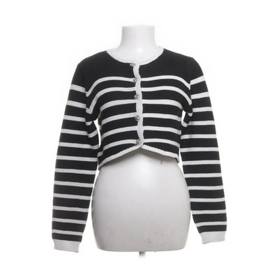 Commense, Strickjacke, Damen, Größe: S, Schwarz/Weiß, Elasthan/Polyester #EyD