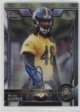 2015 Topps Chrome Rookies Auto Bud Dupree Alvin Dupree #157 Auto zt7