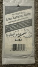 Ames Lettering, Stenciling Paper Template Alg-1 Office Product