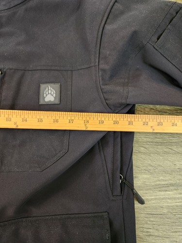 Alaskan Hardgear Prudhoe Bay Jacke Herren Medium Schwarz Softshell Duluth Trading - Bild 9 von 10