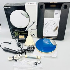 Sony D-NE820 Blue Walkman Portable CD Player ATRAC MP3 Tested Working Japan