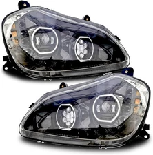 Pair Headlights for Kenworth T680 2013-2021, Full LED Projector