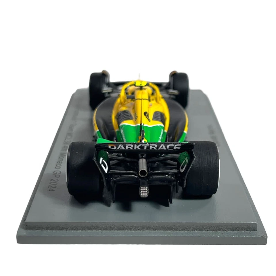 Modellino F1 Spark 1/43 McLaren MCL38 Lando Norris #4 4th Monaco GP 2024 - Immagine 4 di 4