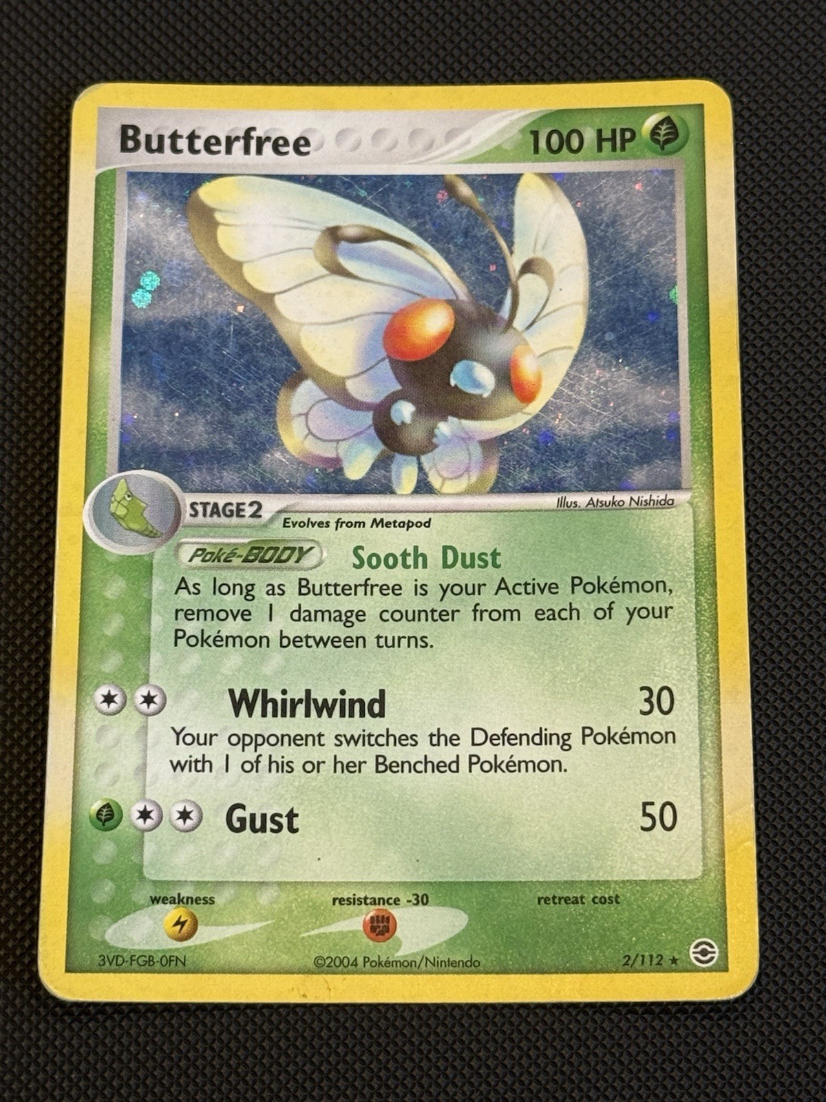 Butterfree 2/112 FireRed & LeafGreen Holo