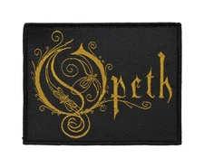 Opeth Logo Battle Jacket Sew On Woven Patch - OFFICIAL 18-4