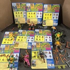 TMNT LOT #4 TEN BACK 1988 NINJA TURTLES VINTAGE WEAPONS CARDBACKS SPLINTER LEO