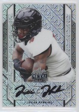 2021 Leaf Metal Draft Portrait Silver Mojo 17/30 Javian Hawkins #PA-JH1 Auto 0b2