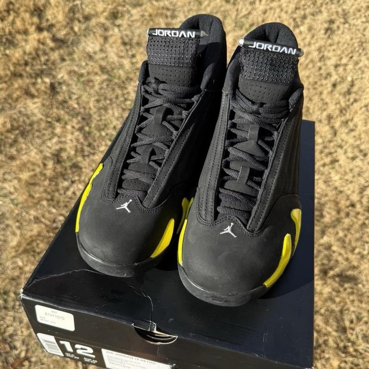 Size 12 - Air Jordan 14 Retro Thunder for sale online | eBay