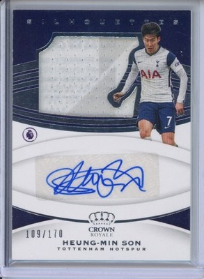 2020/2021 Panini Chronicles Soccer Heung-Min Son GW Patch Auto #S-HMS