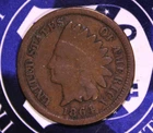 1864 Indian  cent  {{{1D03