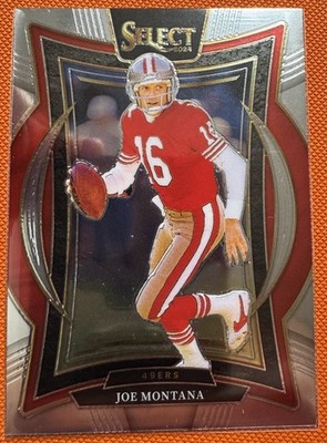 Joe Montana - 2024 Panini Select Football - Concourse #70