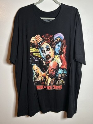 House Of 1000 Corpses Shirt 3xl Terror Threads Rob Zombie