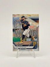 2025 Topps Now PAUL SKENES #OS-4 2025 NL Cy Young Award Winner Pirates