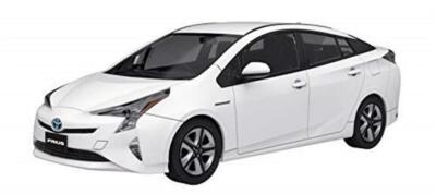 1/32 The Snap Kit Series Toyota Prius Super White 2 Color Coded