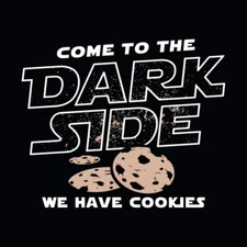 Come to the dark side. We have cookies. Star Wars jedi  Kitchen MAGNET gift 