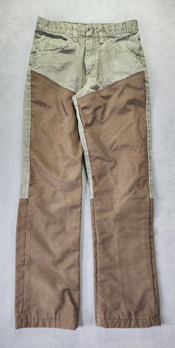 Wrangler Pro Gear Mens Brush Pants Brown 28x32 Hunting Outdoor Workwear Ripstop