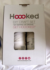 Get Hoooked White Storage Bag DIY Easy Crochet Kit Toys Socks Eggs Plants Onions