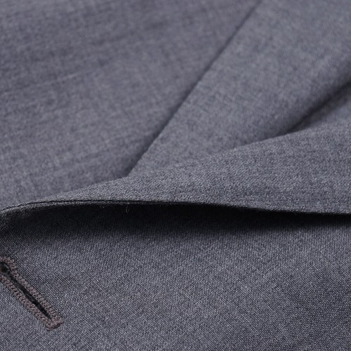 Boglioli Slim-Fit Solid Medium Gray Year-Round Wool Suit 46R (Eu 56) $1950 - Picture 5 of 11