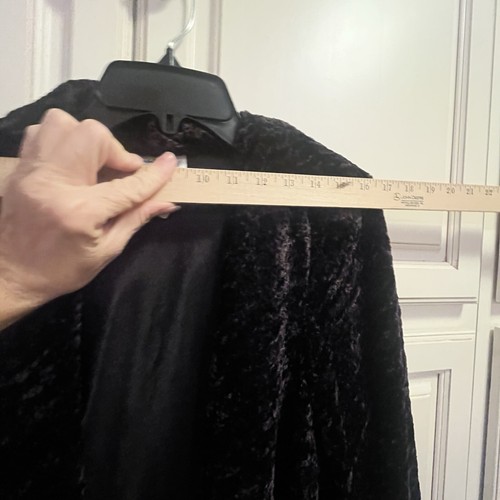 Giacca Connected Apparel L pelliccia sintetica leggera swing taglia large marrone scuro morbida - Foto 9 di 13