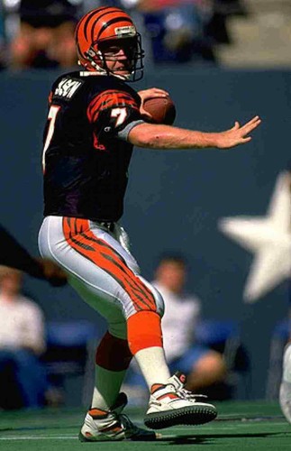 Boomer Esiason Cincinnati Bengals authentic Champion black retro stitched jersey - Picture 4 of 5