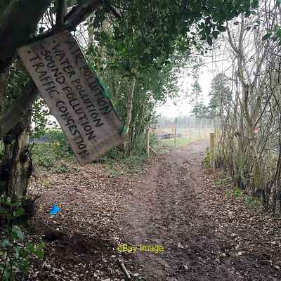 Photo 6x4 HS2 enabling works, Crackley, February 2021 (18) The public foo c2021