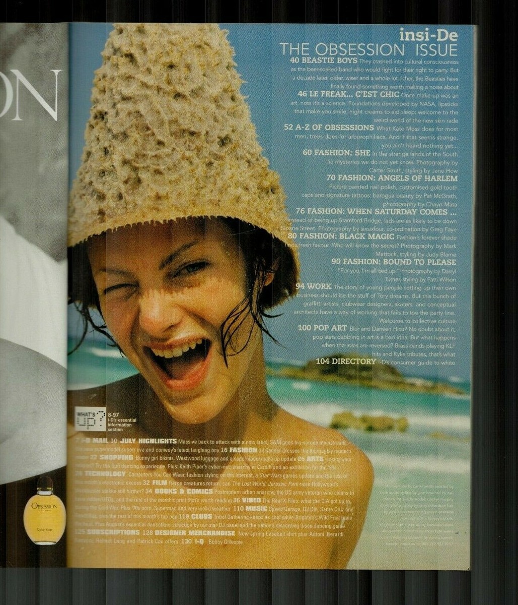 i-D Magazine No 167 von 1997 Cover Star/ Kate moss | eBay.de