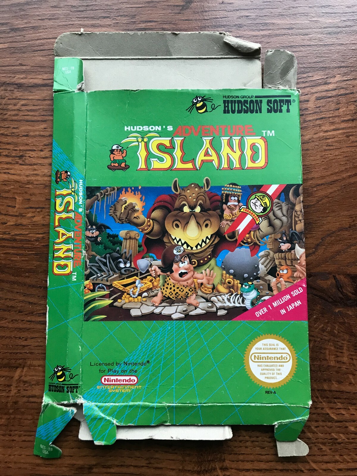 Adventure Island Nintendo NES Empty Box Only eBay