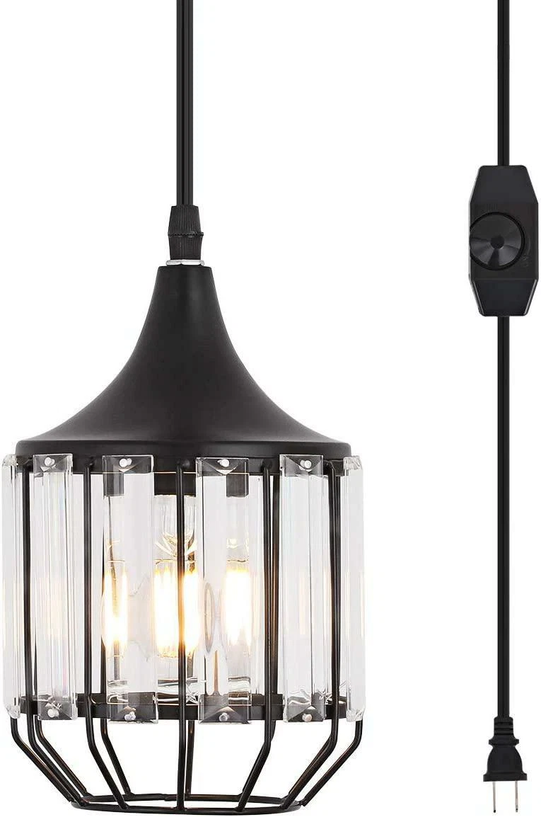Hanging lamps with sale chain and plug