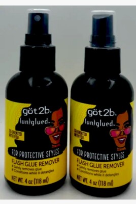 2PK GOT2B (Un)glued Flash Glue Remover ~ 4 OZ EACH ~ NEW ~ FAST SHIPPING