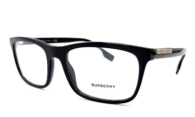 New Classic BURBERRY Reading Glasses B 2334 3001 55-18 145 Black Frames Readers
