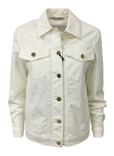 PENNYBLACK giubbino donna taglio jeans bianco mod BACI 98% cotone 2%  elastan | eBay