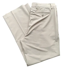 FootJoy Men's Performance Pleated Front Golf Pants Beige Size 38x32