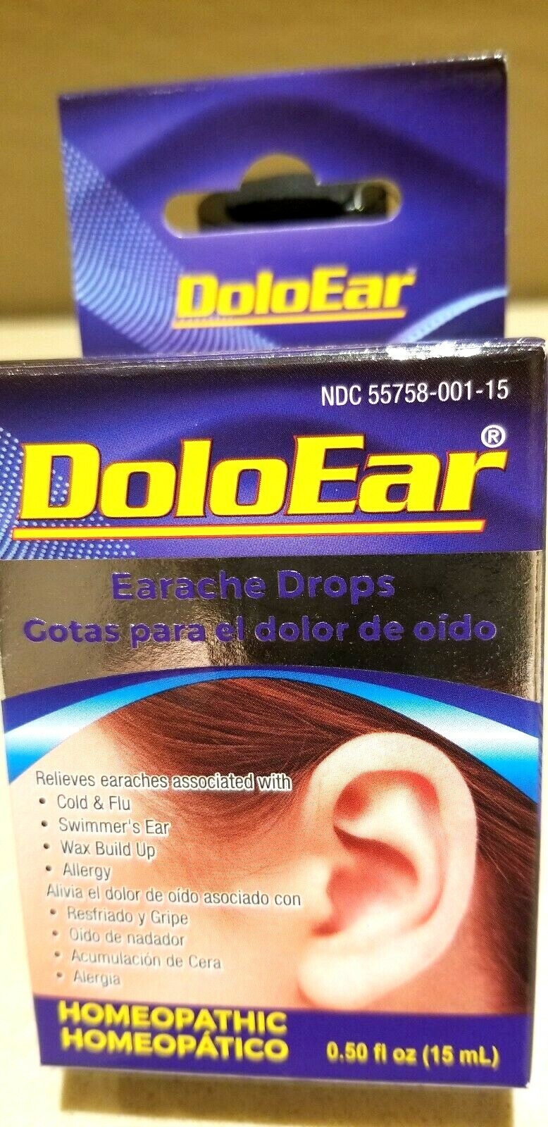 DolorEar Homeopathic Earache Drops/Gotas homeo Para El Dolor De Oídos 0
